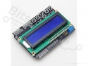 Display LCD Shield 16x2 white/blue white keypad/menu buttons